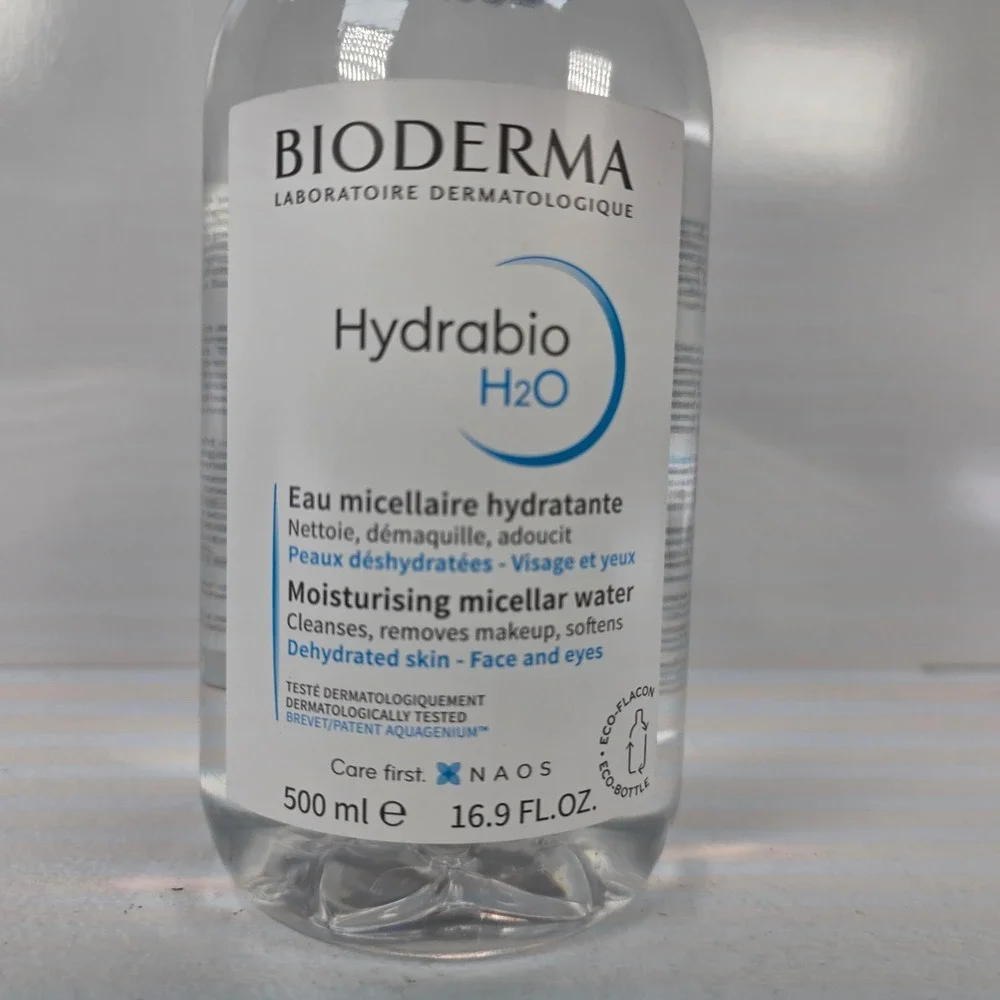 Bioderma Hydrabio H2O Moisturising‎ Micellar Water Dehydrated Skin 500ml 16.9oz
